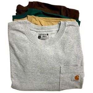 NWOT Four Carhartt Short Sleeve T-Shirts